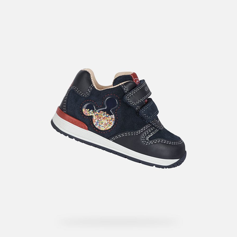 Geox Sneakers Navy Rishon Boy - Geox Baby Shoes - WCQFLN301